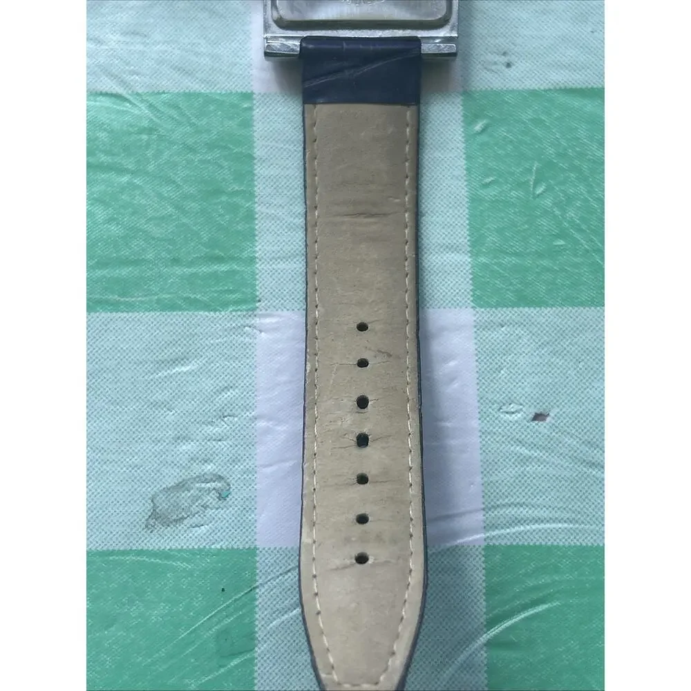 Faded Glory Silver Tone Purple Band Women’s Quartz Watch